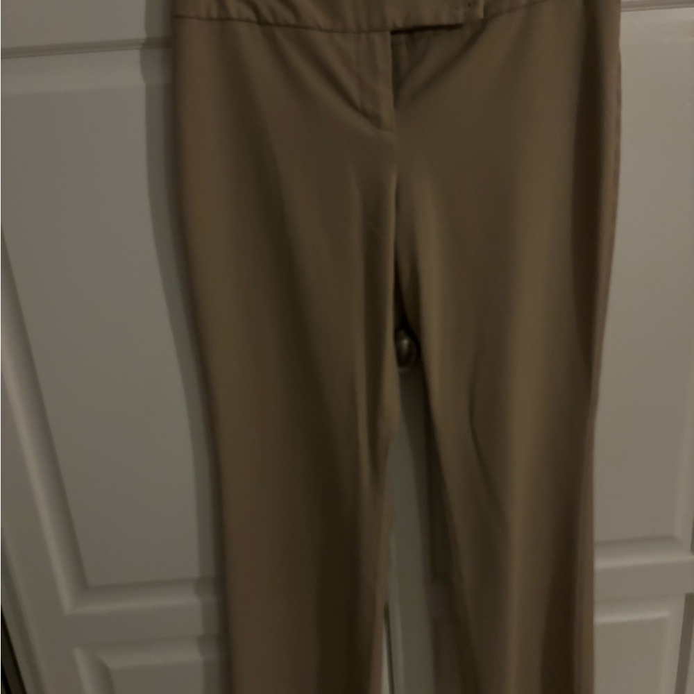 Talbots Tan Pants 8 tan.‎  Low rise.